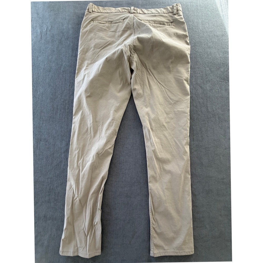 Kenneth Cole Chelsea Slim Chinos Men 34x31 Khaki Business Casual Normcore Preppy - Picture 3 of 9